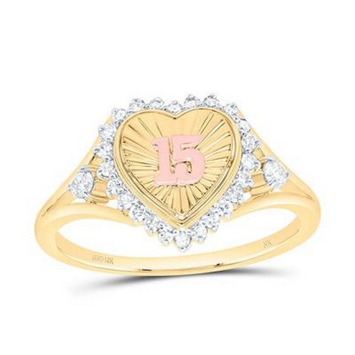 20ctw diamant quinceanera - 0,20ctw,