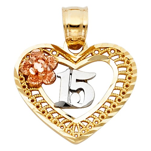 14k tri color gold jahre - gold,
