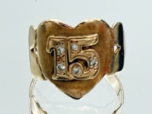 Karat gelbgold quinceanera - 14,