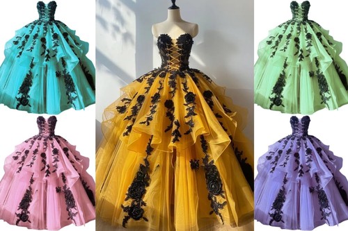Neu schulterfreies gothic - neu,