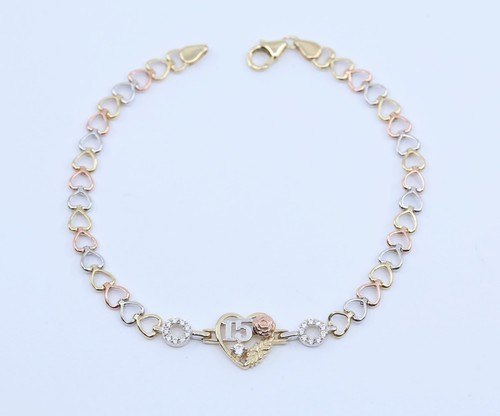 14k tri tone - tri, multi