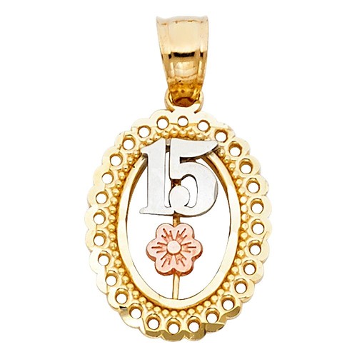 Dreifarbiger 14k massives gold - 14k,