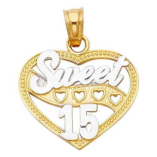 14k bicolor gold jahre - bicolor,