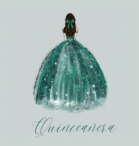 Quinceanera guest book with - guest,