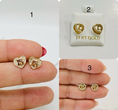 14k gold ohrringe - 14k,