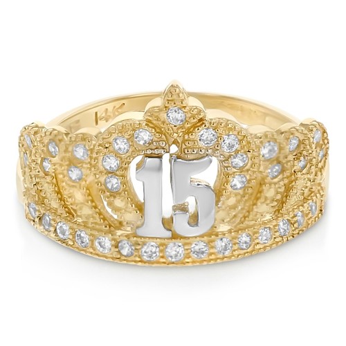 Ioka ring 14k zweifarbig - -,